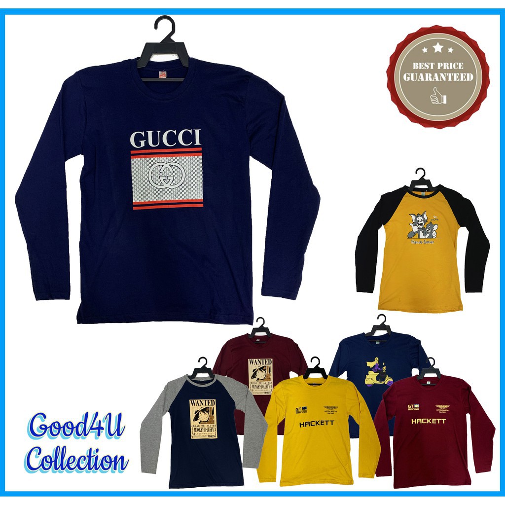 Baju Adidas Inner Baju Men Shirt Men T Shirt Long Sleeve Baju Lelaki Lengan Panjang 长袖衣