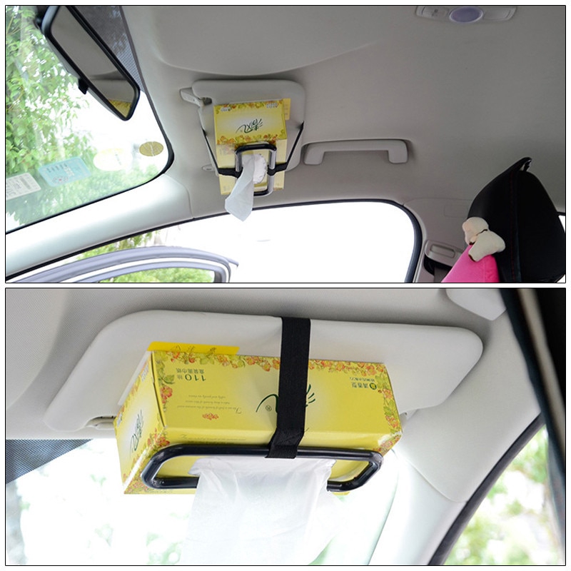 tissue box holder for car