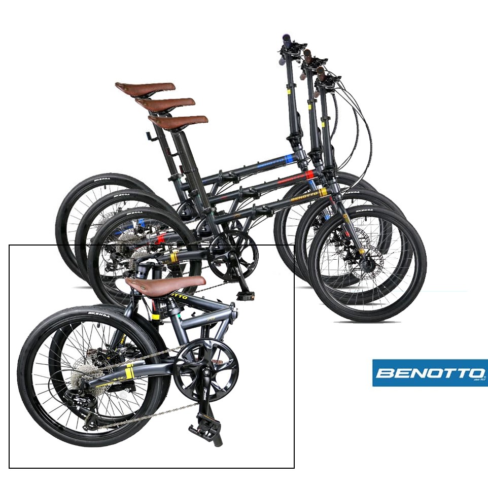 benotto folding bike
