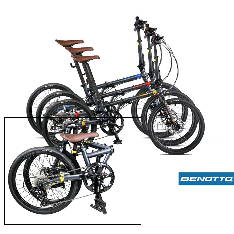 benotto f2 folding bike