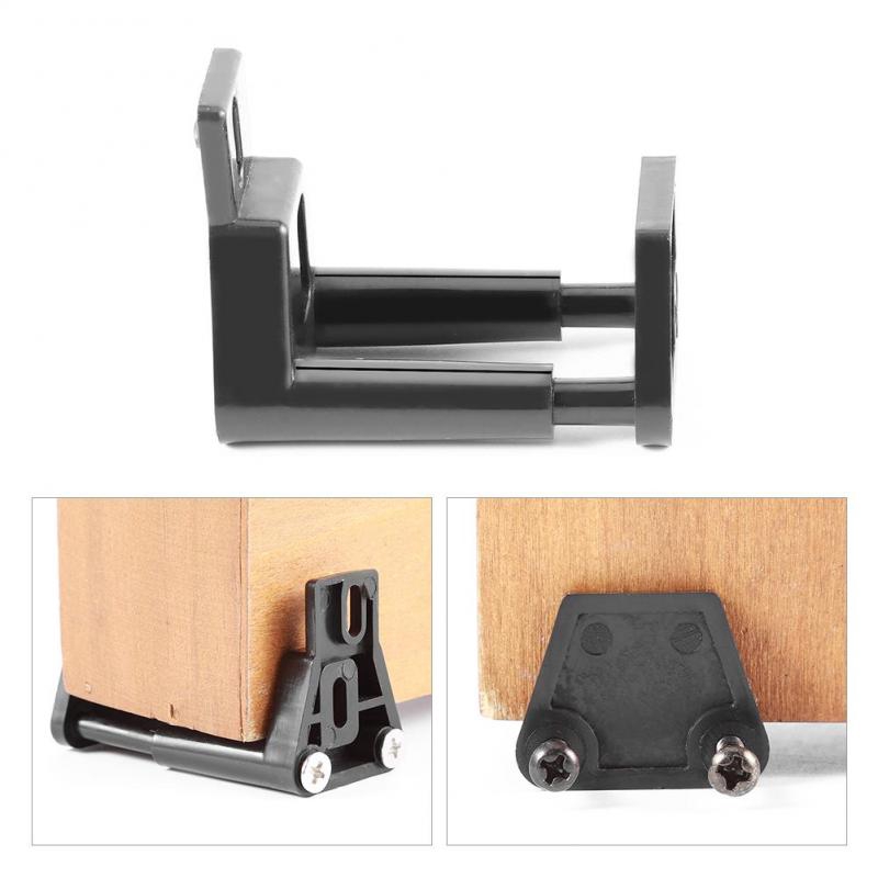 Dsubuy Premium Plastic Bottom Floor Guide Wall Mounted Sliding