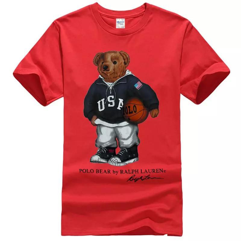 polo bear basketball t shirt