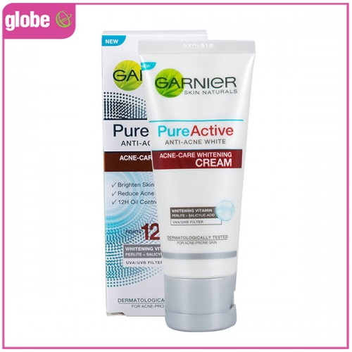 garnier pure active white cream