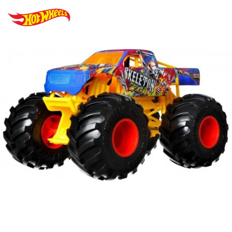 Hot Wheels Monster Trucks 1:24 Scale Diecast Skeleton Crew (FYJ83)