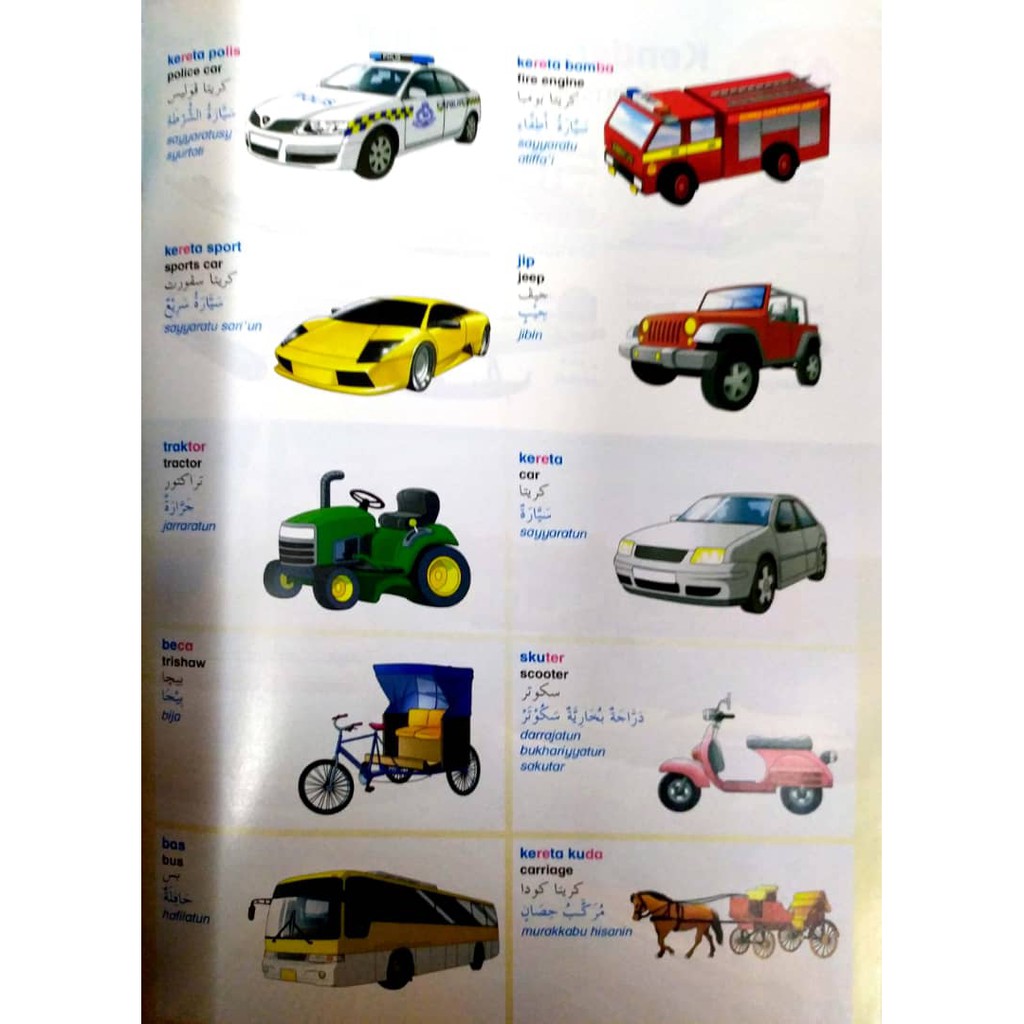 Kamus Bergambar Bm Bi J Ba Shopee Malaysia