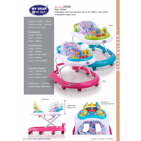 harga walker baby