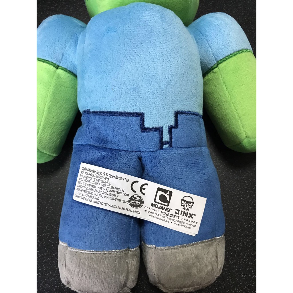 minecraft zombie stuffed animal