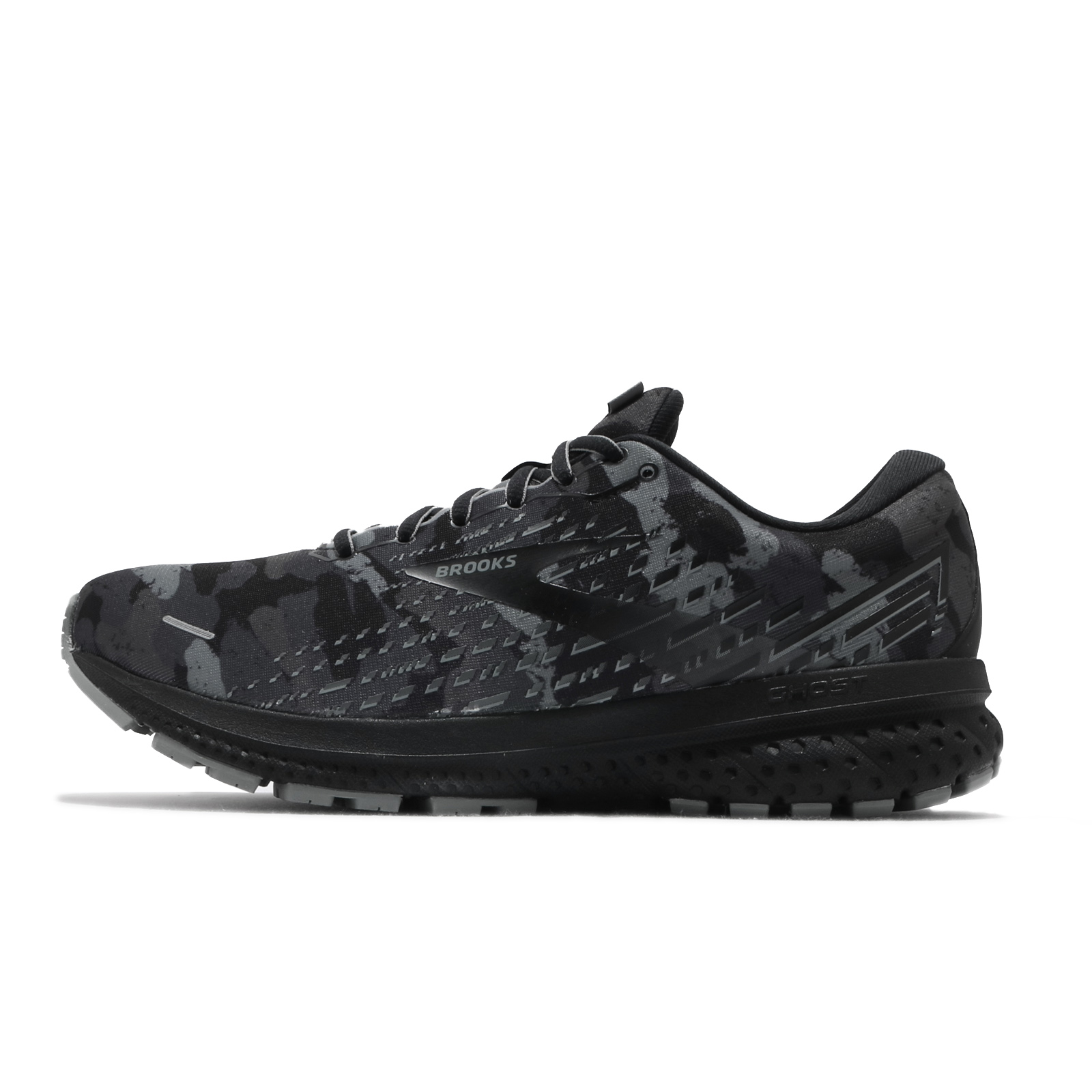 mens black brooks running shoes