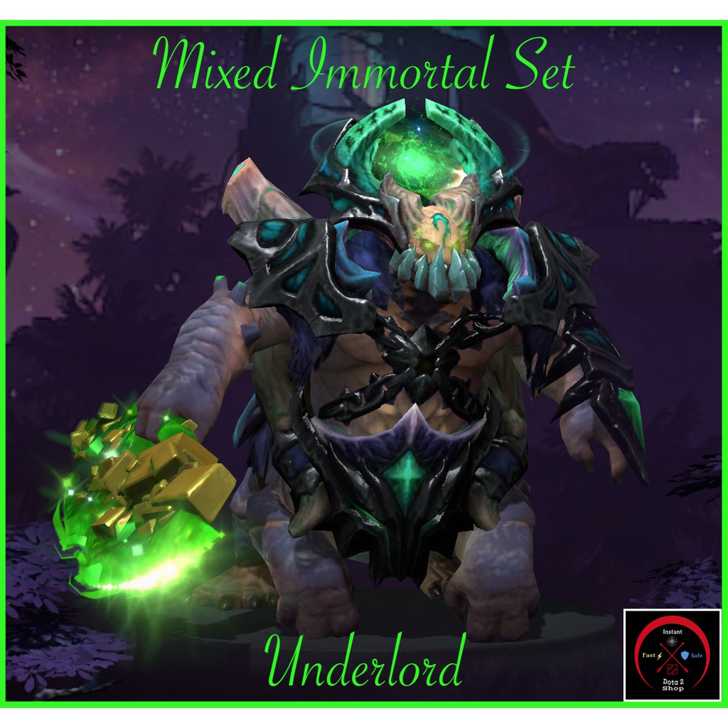 Dota 2 Underlord Mixed Immortal Set Shopee Malaysia