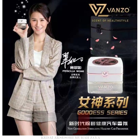 VANZO Gentleman Goddess Series Car Perfume Air Freshener Pewangi Kereta Vanzo 男神女神汽车香水香精