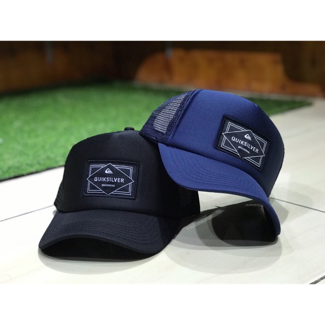 quicksilver trucker hat