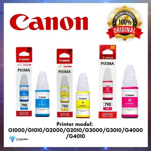 Canon GI- 790 , GI-790 , GI-790 [Original Refill Ink] | Shopee Malaysia