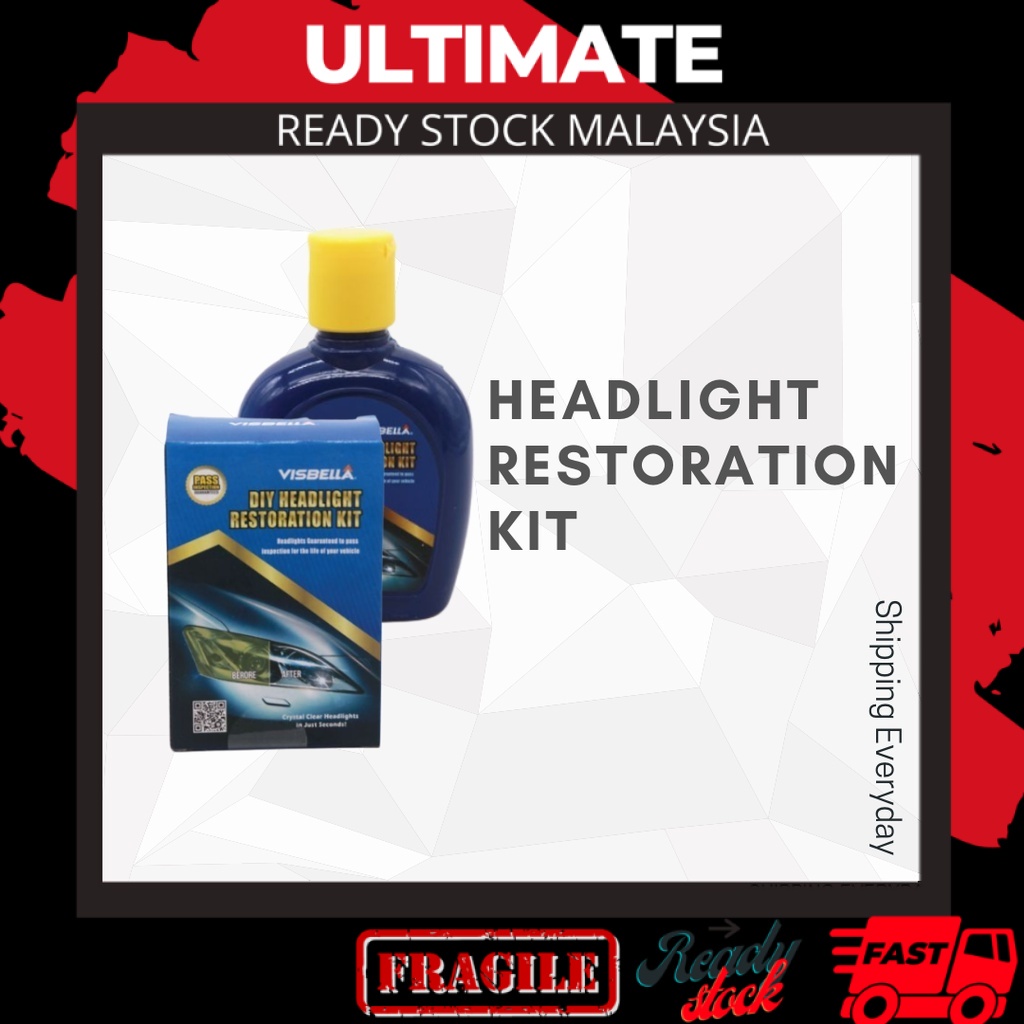 VISBELLA DIY HEADLIGHT RESTORATION KIT Shopee Malaysia