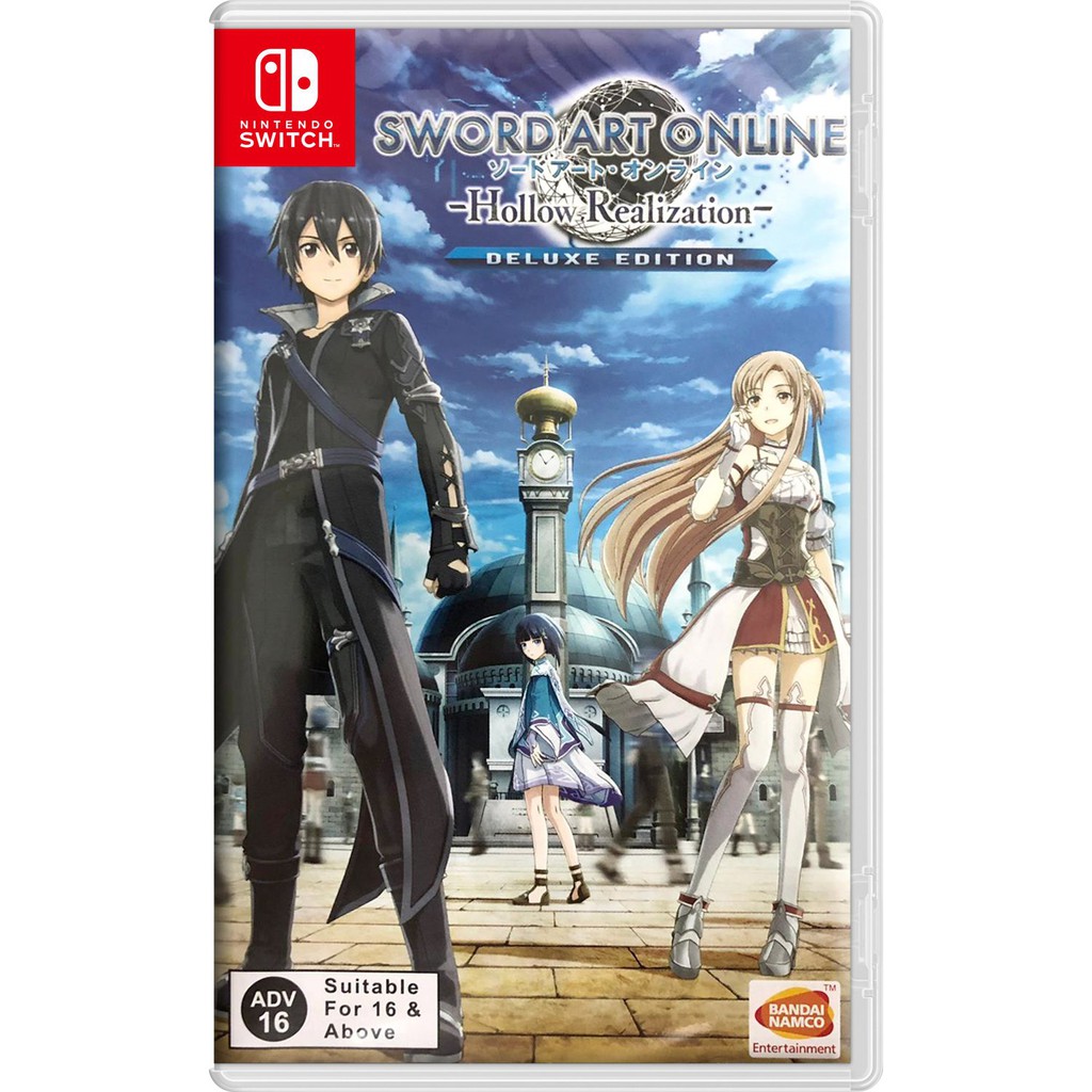 Nintendo Switch Sword Art Online Hollow Realization Deluxe Edition English Version Shopee Malaysia