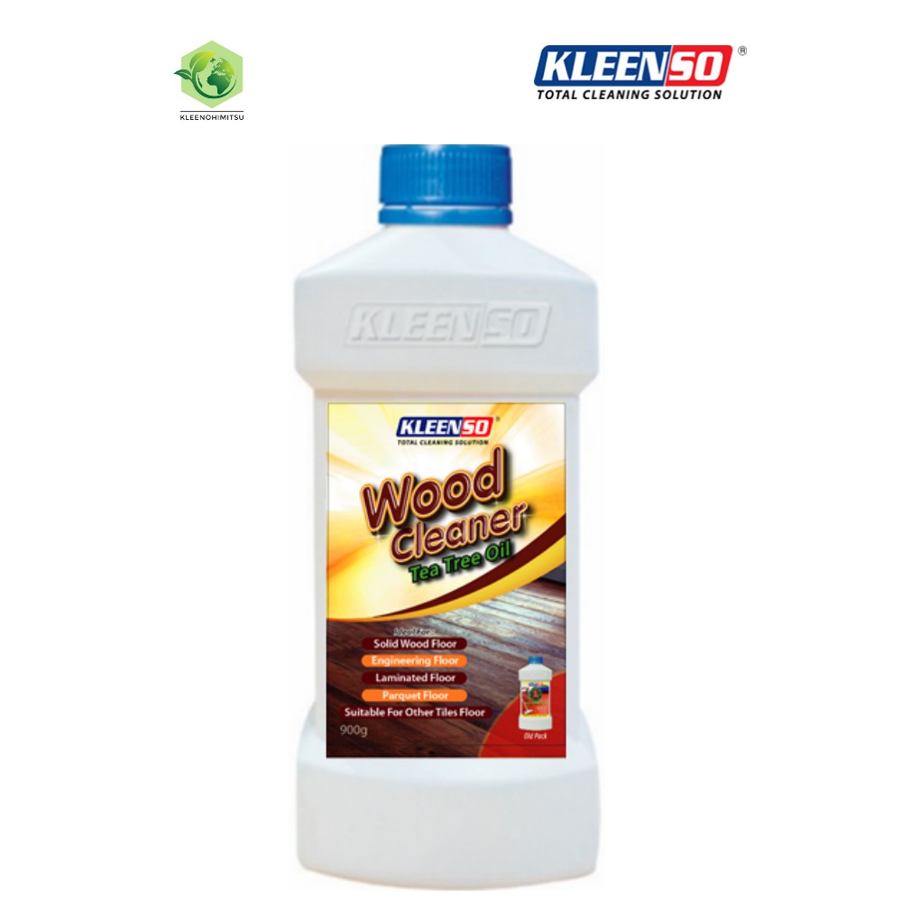 Kleenso 9 In 1 Wood Floor Cleaner 900g Tea Tree Oil Shopee
