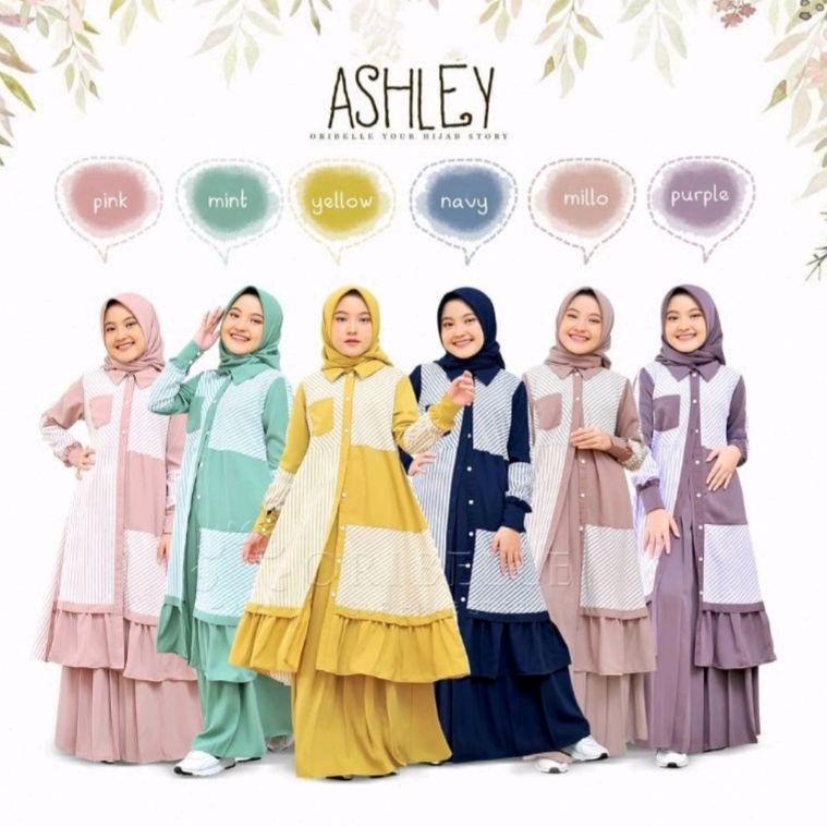 {P-ADE} {} Ashley Children's Robes/Children's Robes/Latest ASHLEY Tunic Suits/Children's Robe Sets/amanah Tunic Skirt Sets}