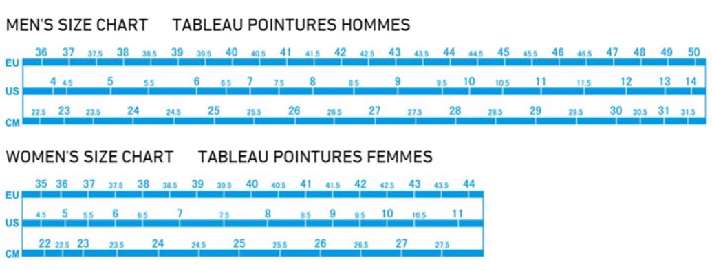 shimano rc7 size guide