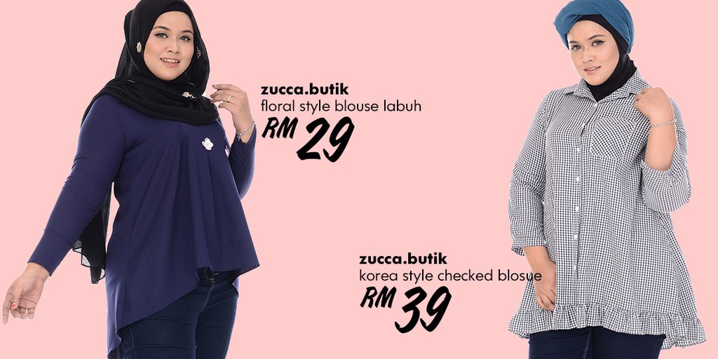 Muslimah Blouse Online Shop  Shopee  Malaysia