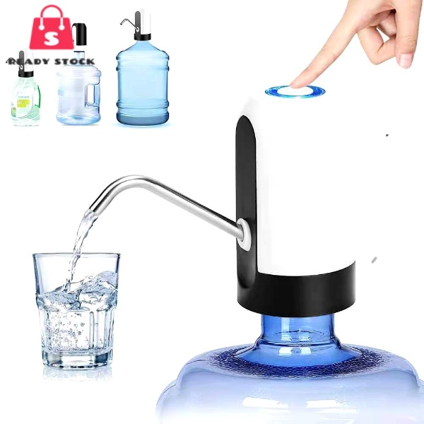 RSS_Electric Water Dispenser Pump Smart Rechargeable USB Charging Automatic Drinking Water Bottle Pump