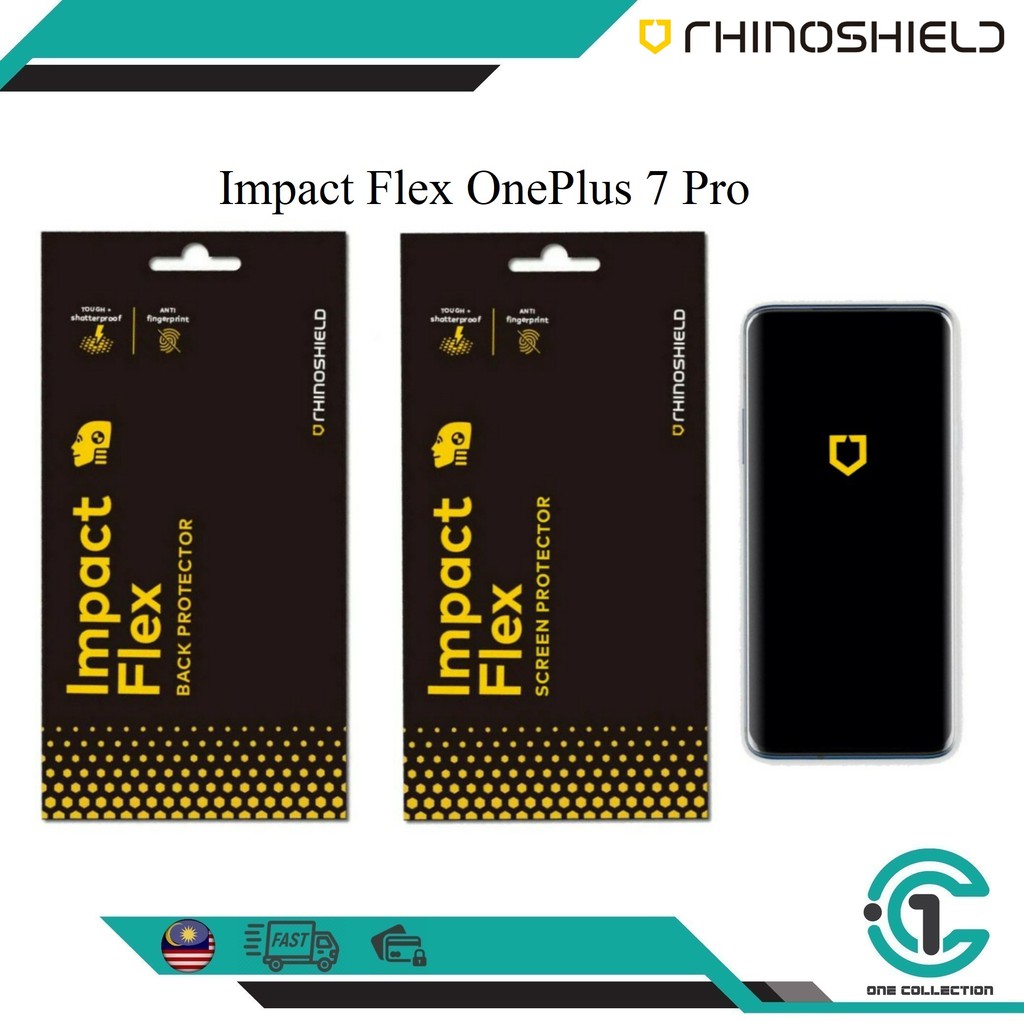 OnePlus 6 / 6T / 7 Pro / 7T Pro RhinoShield Impact Flex Screen  Protector【READY STOCK】 | Shopee Malaysia