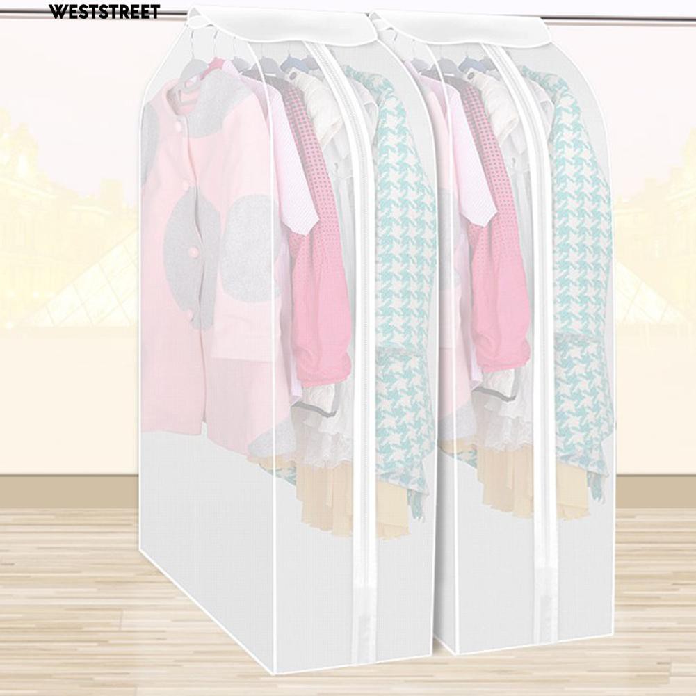 Coat Wardrobe Storage Garment Suits Bag Clothing Cover Hanging Dust Protector