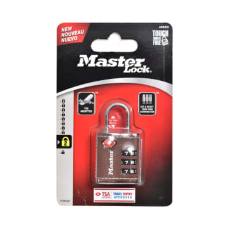 Masterlock tsa Suitcase padlock/travel padlock Bag 10117606