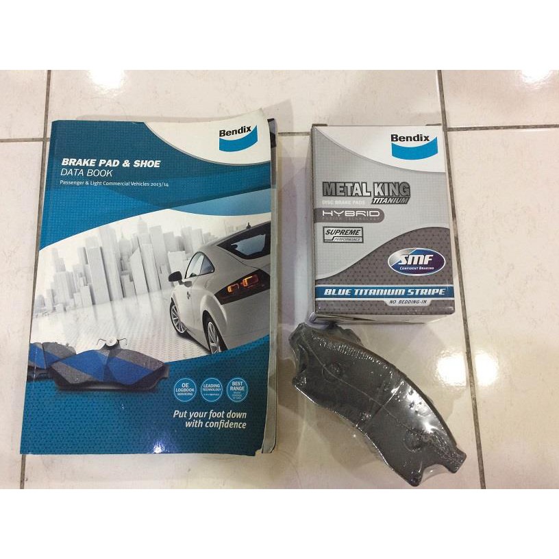 BENDIX METAL KING TITANIUM FRONT BRAKE PAD for CHEVROLET CRUZE ORLANDO