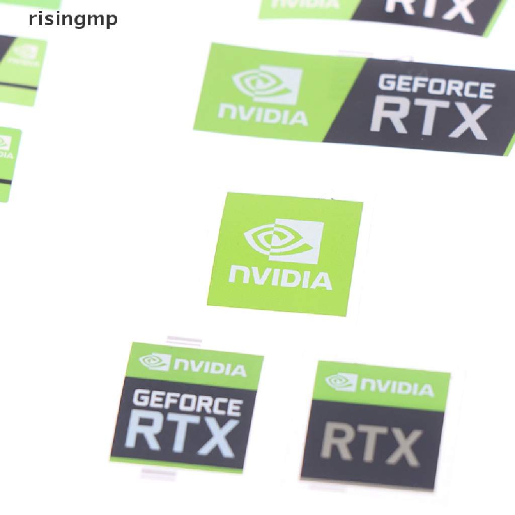 [risingmp] RTX 3090TI 3080TI 3070 3060 desktop sticker laptop graphics card label ♨On sale