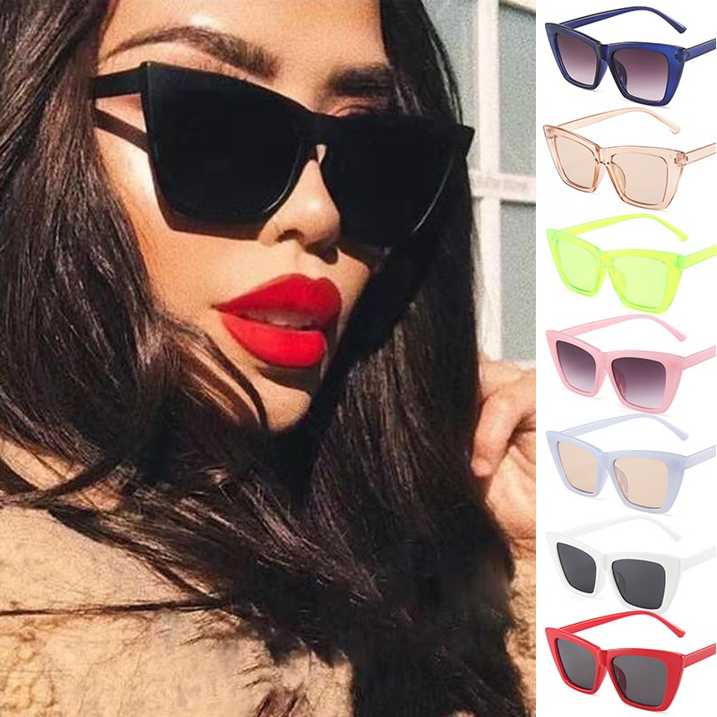 Buy Cermin Mata Viral Hitam Cat Eye Spek Mata Viral Korean Shades Sunglasses Women Eyeglasses Colour Seetracker Malaysia