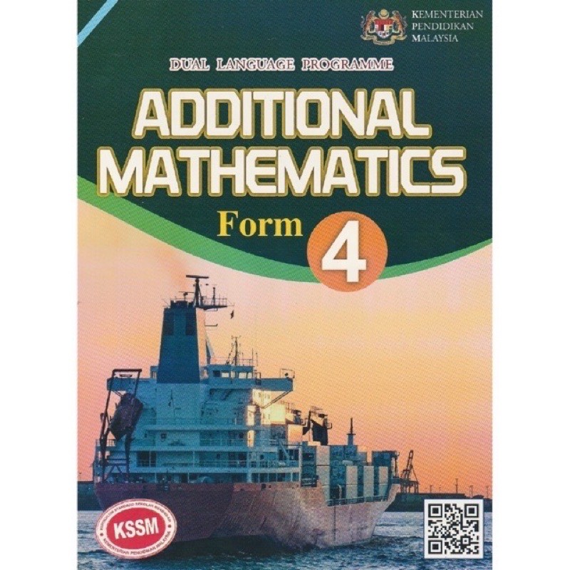 【READY STOCK】English Version Buku Teks Form 4 ADDITIONAL MATHEMATICS