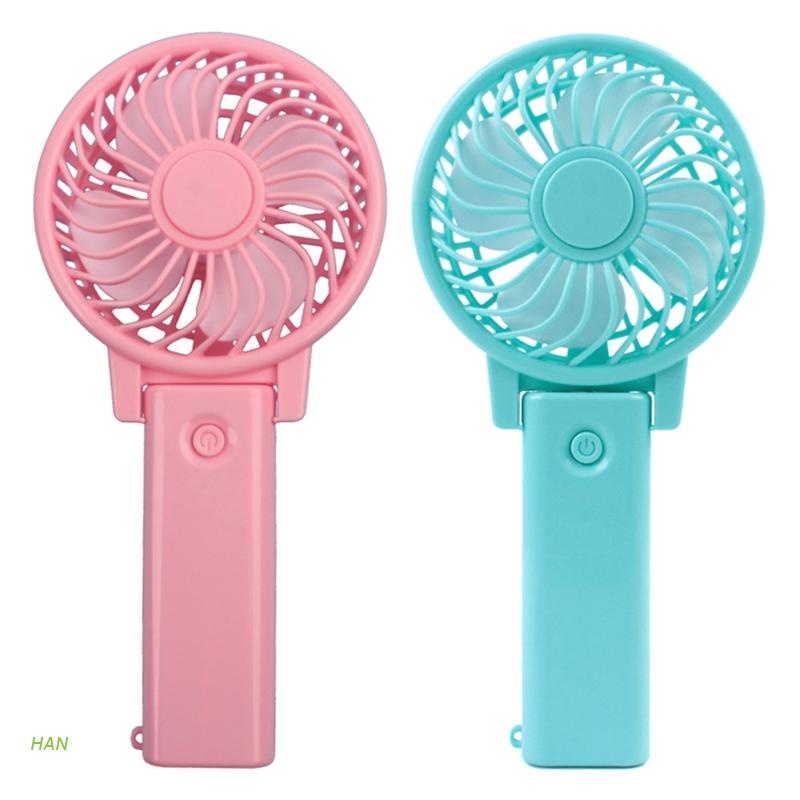 HAN Portable Small Hand Fan, Pocket Fan, Handheld Mini Fan, for Outdoor