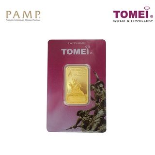 Tomei X Pamp Suisse Eagle Square Icons Of Malaysia Wafer Fine Gold 9999 Pte R 5g 5 0g Shopee Malaysia