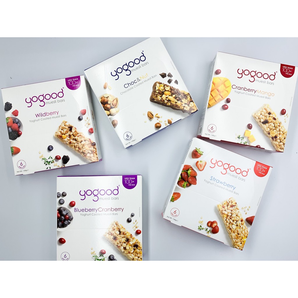 Yogood Muesli Bars (6 bars x 23g) Shopee Malaysia