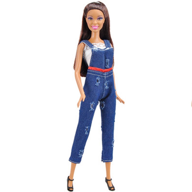barbie with jeans