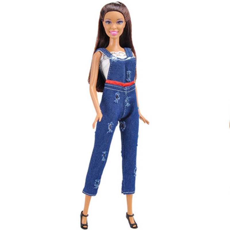 barbie doll jeans top