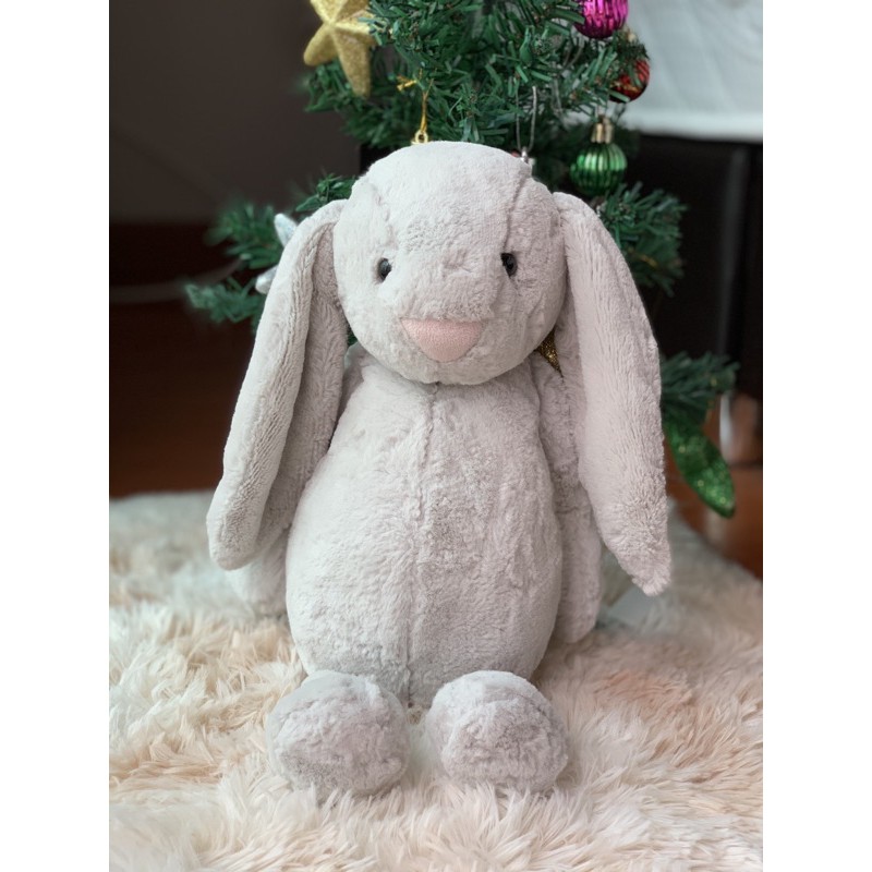 Gray Jelly Cat Bunny Doll