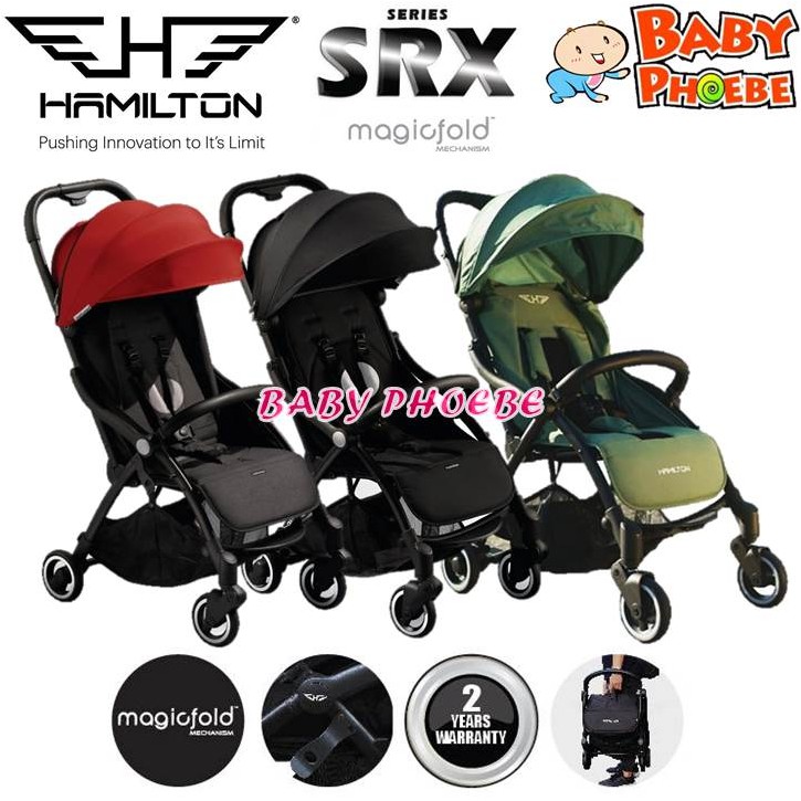 hamilton s1 r1 x1 magic fold compact lightweight infant newborn baby kids stroller pram 1pc baby phoebe shopee malaysia