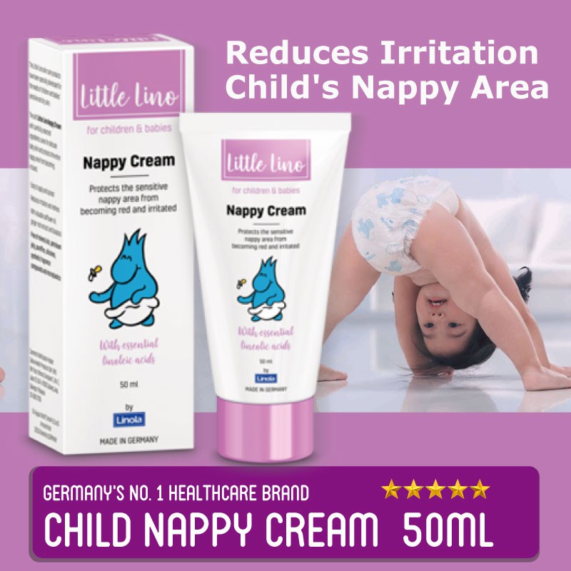 Little Lino Nappy Cream 50ml Little Linola Child Nappy Rash Cream Ruam Lampin Bayi From Germany Ready Stock Shopee Malaysia