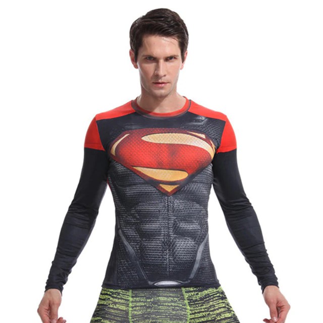 superman tight t shirt