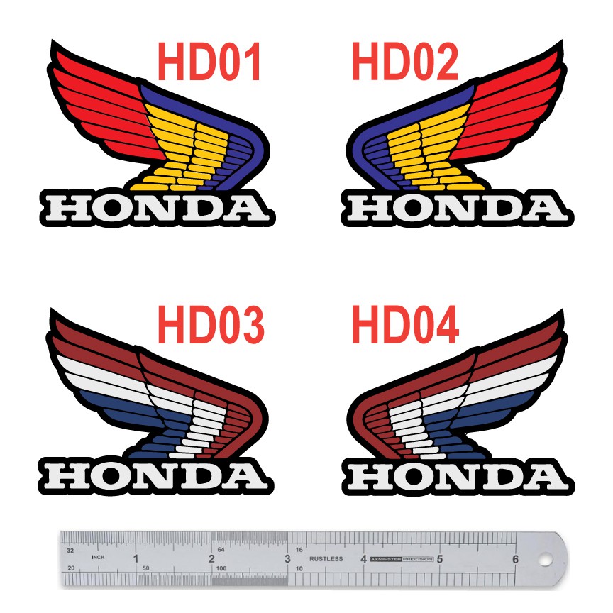 Honda Logo Sticker Print Full Color Pvc Sticker Printing,Vinyl Die Cut