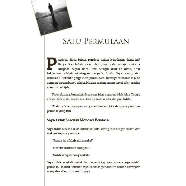 Untuk Kita Pendosa Harapan Selalu Ada Buku Islamik Hilal Asyraf Shopee Malaysia