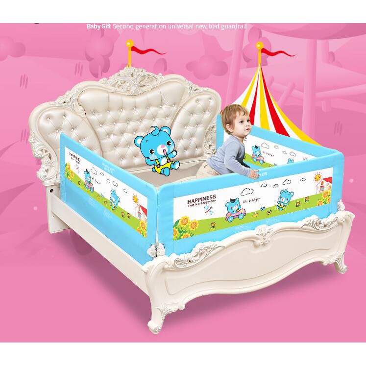 twin bed baby rail