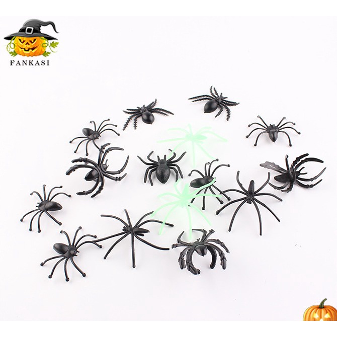 【Starlight】1Pcs Prank Toys Fake Spider Party Toys Halloween Labah Labah Mainan Palsu 整人玩具 假蜘蛛