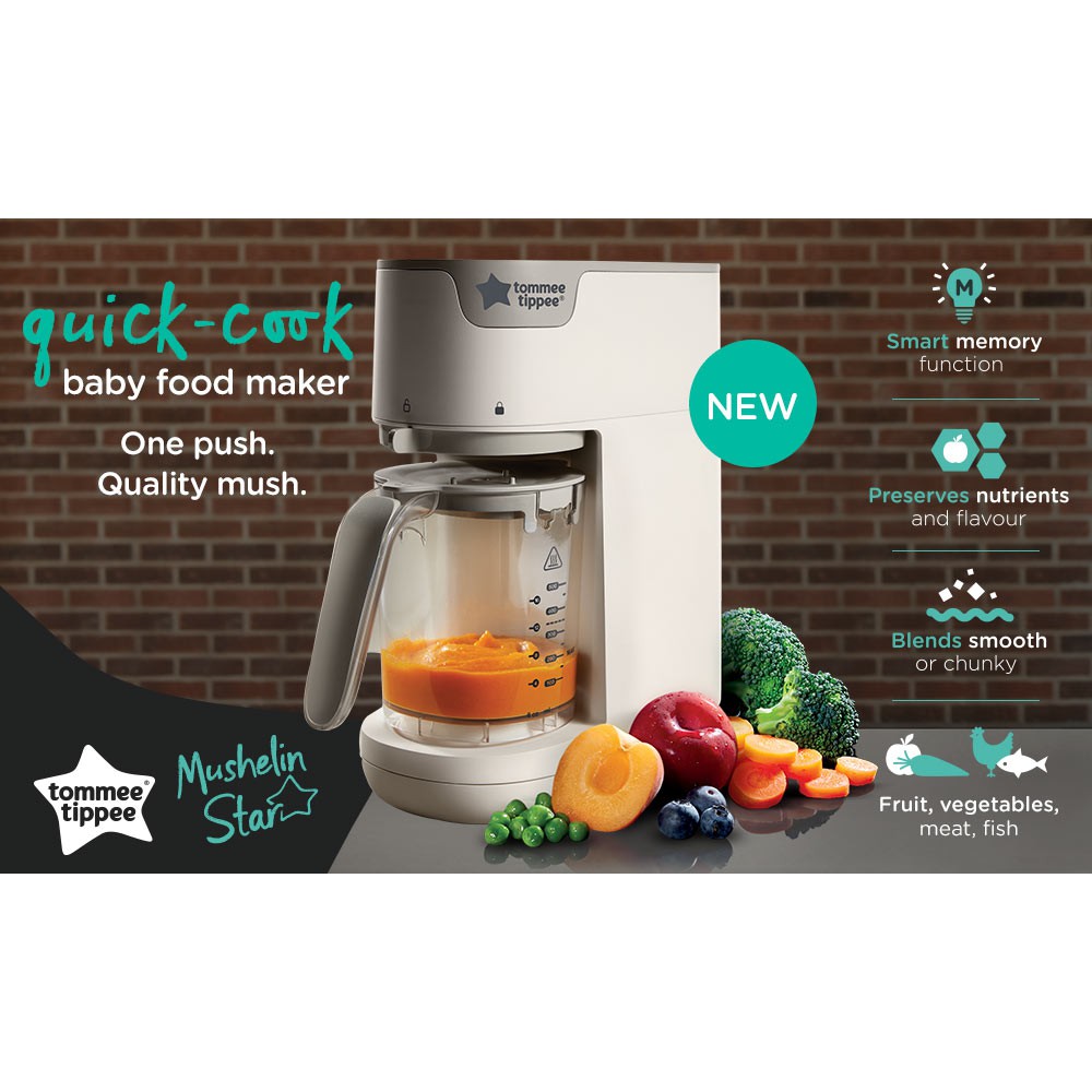 tommee tippee quick cook baby food blender