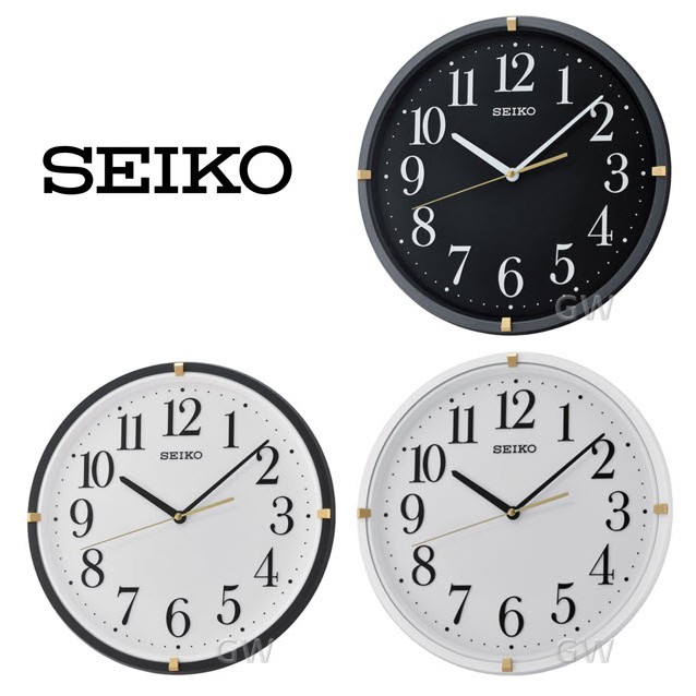 100% ORIGINAL SEIKO Quiet Sweep Analogue Wall Clock QXA746 (QXA746J,  QXA746K, QXA746W) [Jam Dinding] | Shopee Malaysia