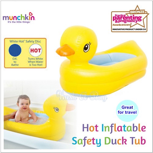 inflatable safety duck tub