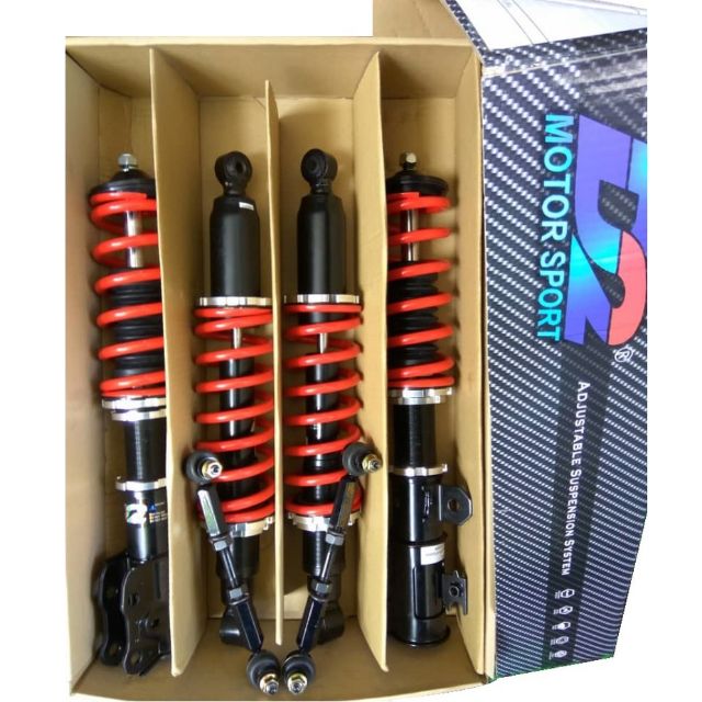 New D2 Racing Hi Low Bodyshift Perodua Kancil Kenari Kelisa Alza Adjustable Absorber Shopee Malaysia