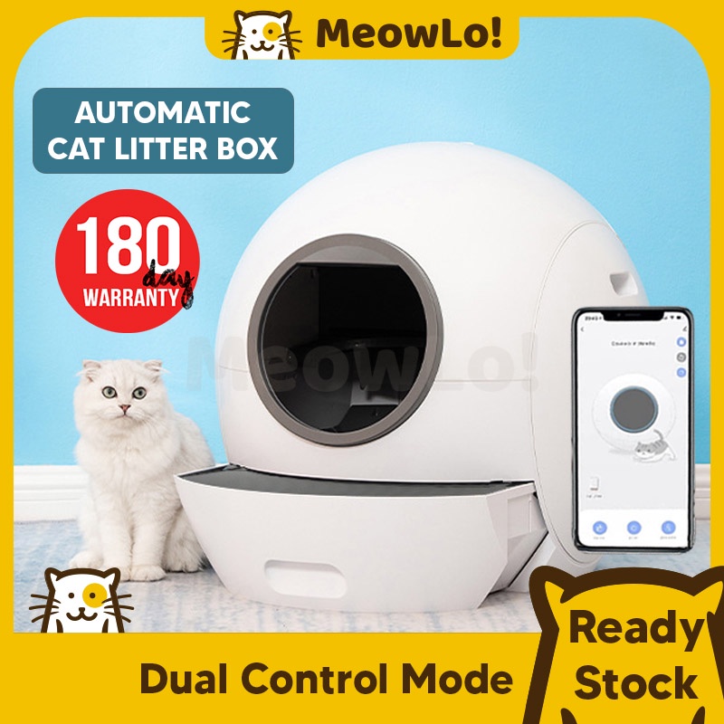 MeowLo ELSPET Automatic Cat Litter Box Tandas Kucing Automatik Smart