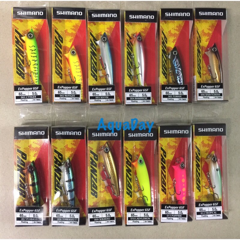 SHIMANO PANZAR EX POPPER 65F XH-T66SE LURE | Shopee Malaysia