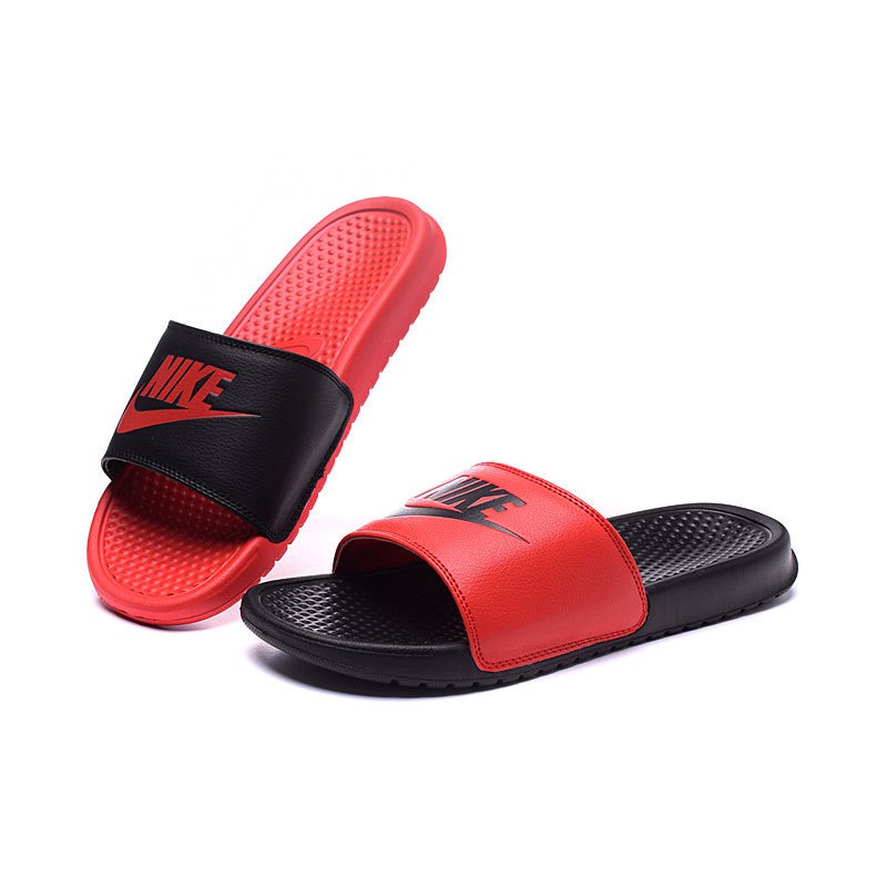 nike slipper red